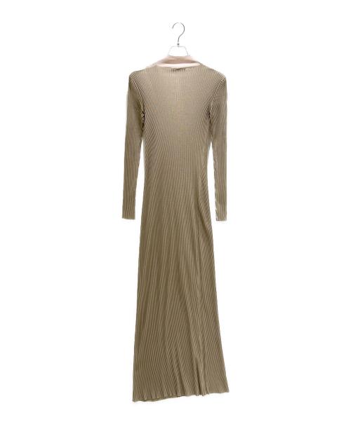 FENDI（フェンディ）FENDI (フェンディ) シュミーズドレス　FZDB59 AOEP ベージュ サイズ:40の古着・服飾アイテム