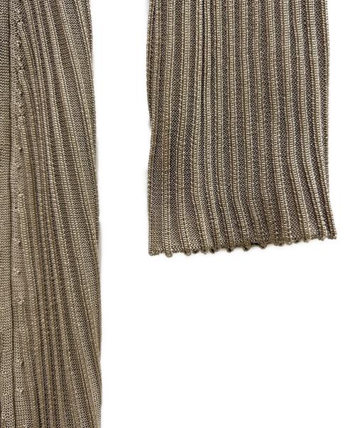 FENDI（フェンディ）FENDI (フェンディ) シュミーズドレス　FZDB59 AOEP ベージュ サイズ:40の古着・服飾アイテム