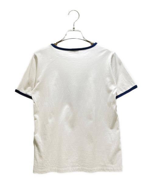 CELINE（セリーヌ）CELINE (セリーヌ) CELINE PARIS Tシャツ/CELINE PARIS T-Shirt/2X872671Q ホワイト サイズ:Sの古着・服飾アイテム
