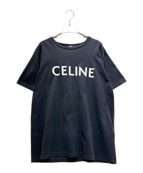 CELINE（セリーヌ）CELINE (セリーヌ) Loose Fit Logo T-Shirt ルーズフィットロゴTシャツ/2X764671Q ブラック サイズ:FREEの古着・服飾アイテム