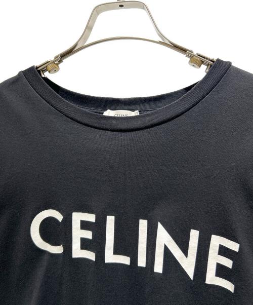CELINE（セリーヌ）CELINE (セリーヌ) Loose Fit Logo T-Shirt ルーズフィットロゴTシャツ/2X764671Q ブラック サイズ:FREEの古着・服飾アイテム