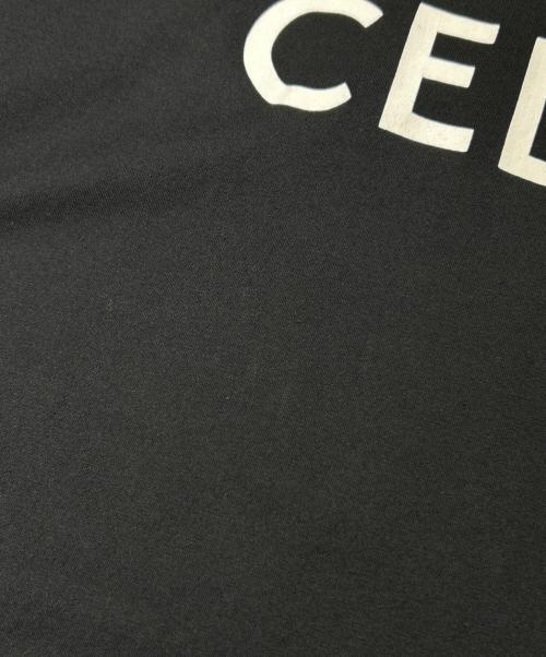 CELINE（セリーヌ）CELINE (セリーヌ) Loose Fit Logo T-Shirt ルーズフィットロゴTシャツ/2X764671Q ブラック サイズ:FREEの古着・服飾アイテム