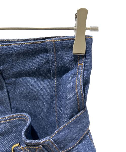 FENDI（フェンディ）FENDI (フェンディ) レイヤードデニムスカート インディゴ サイズ:36の古着・服飾アイテム