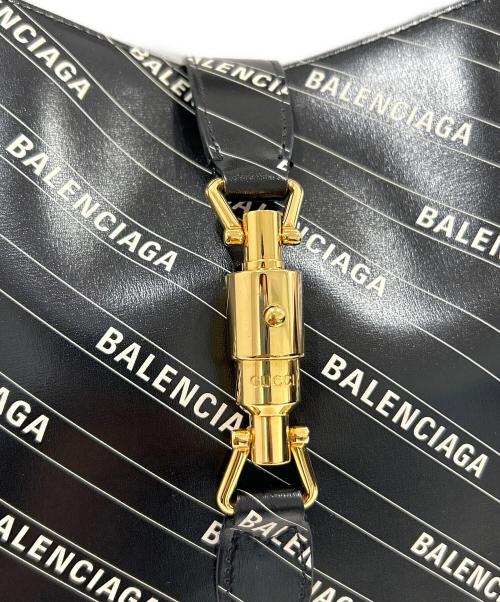GUCCI（グッチ）GUCCI (グッチ) BALENCIAGA (バレンシアガ) ハッカージャッキー1961 636712 ブラックの古着・服飾アイテム