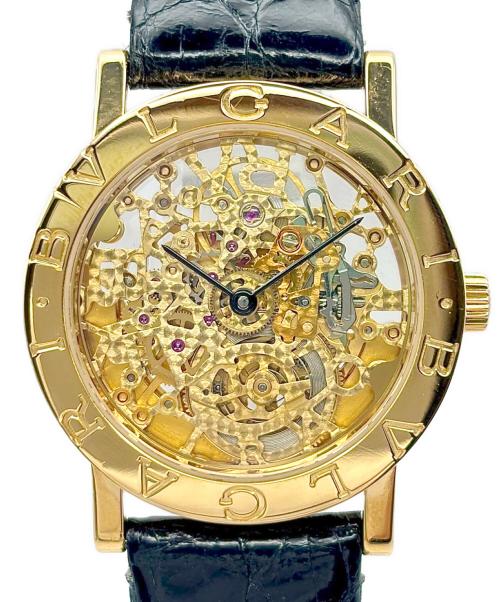 BVLGARI（ブルガリ）BVLGARI (ブルガリ) ブルガリブルガリスケルトン Bvlgari Bvlgari skeleton Ref:BB 33 GL SK P スケルトン文字盤 スケルトン文字 サイズ:33mm/14.0～17.0cmの古着・服飾アイテム