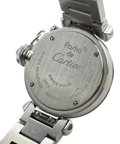 Cartier（カルティエ）Cartier (カルティエ) Miss Pasha ミスパシャ Ref:W3140008 ピンク文字盤 ピンク文字盤 サイズ:27mm/14.5cmの古着・服飾アイテム