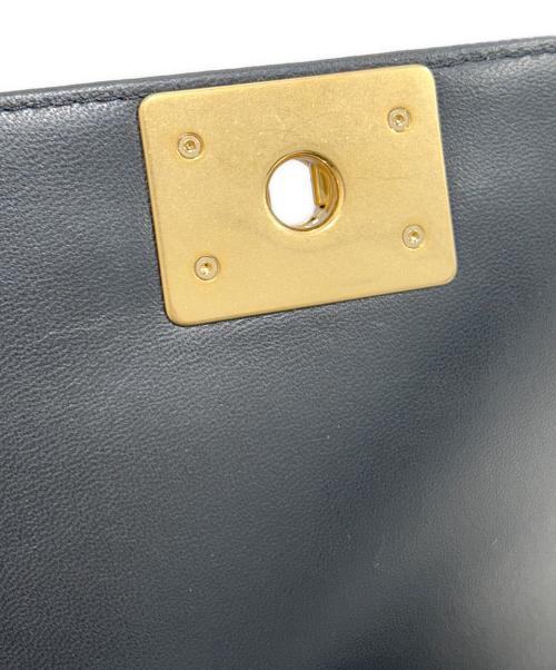 CHANEL（シャネル）CHANEL (シャネル) ボーシャネル25/ゴールド金具/ラムスキン ブラック サイズ:25の古着・服飾アイテム