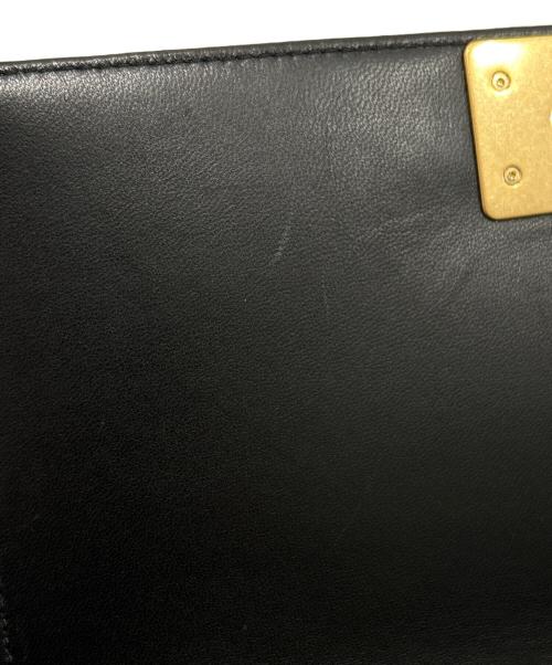 CHANEL（シャネル）CHANEL (シャネル) ボーシャネル25/ゴールド金具/ラムスキン ブラック サイズ:25の古着・服飾アイテム