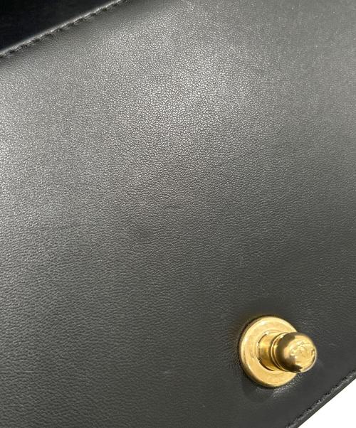 CHANEL（シャネル）CHANEL (シャネル) ボーシャネル25/ゴールド金具/ラムスキン ブラック サイズ:25の古着・服飾アイテム
