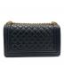 CHANEL (シャネル) ボーシャネル25/ゴールド金具/ラムスキン ブラック サイズ:25：550000円