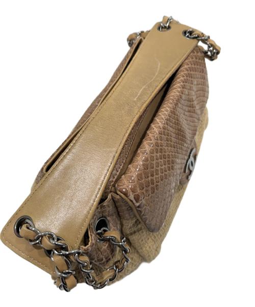 CHANEL（シャネル）CHANEL (シャネル) ココマークチェーンショルダーバッグ ベージュ サイズ:-の古着・服飾アイテム