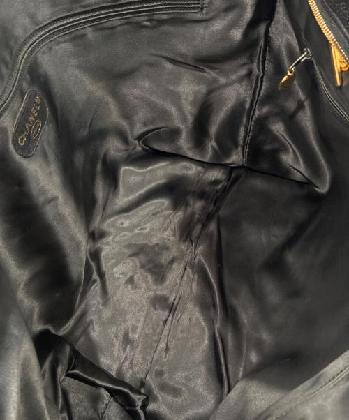 CHANEL（シャネル）CHANEL (シャネル) ラージココマークトートバッグ ブラックの古着・服飾アイテム