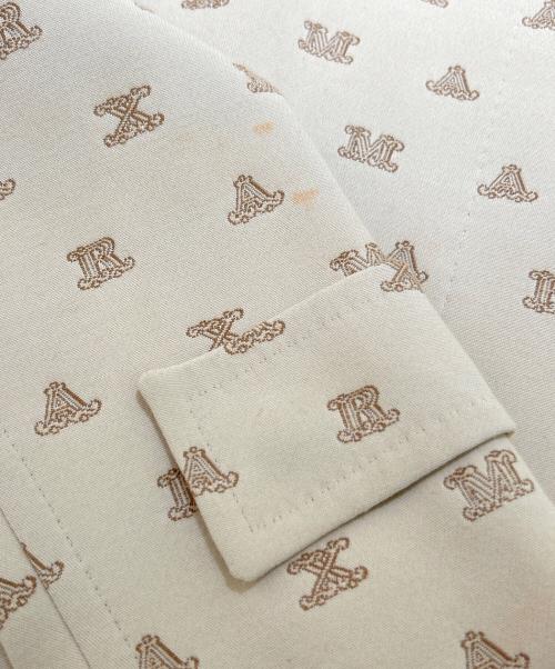 MaxMara（マックスマーラ）MaxMara (マックスマーラ) ステンカラーコート アイボリー サイズ:36の古着・服飾アイテム