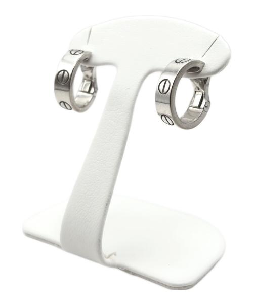 Cartier（カルティエ）Cartier (カルティエ) Love hoop earrings classic model Love フープ イヤリング クラシックモデル サイズ:クラシックの古着・服飾アイテム