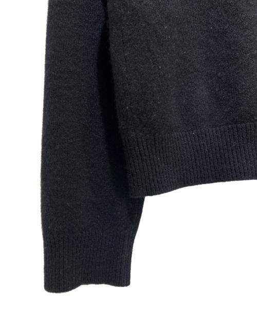 CELINE（セリーヌ）CELINE (セリーヌ) カシミヤクルーネックニット2A528981E ブラック サイズ:XLの古着・服飾アイテム