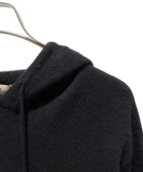 CELINE（セリーヌ）CELINE (セリーヌ) CELINE by Hedi Slimane エディ期 カシミヤプルオーバーニットパーカー A40G152I ブラック サイズ:Lの古着・服飾アイテム