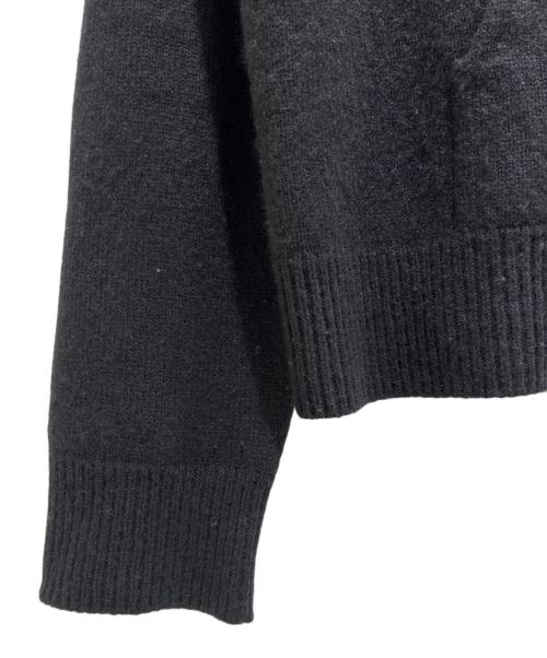 CELINE（セリーヌ）CELINE (セリーヌ) CELINE by Hedi Slimane エディ期 カシミヤプルオーバーニットパーカー A40G152I ブラック サイズ:Lの古着・服飾アイテム