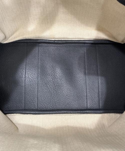 HERMES（エルメス）HERMES (エルメス) ガーデンパーティPM/ハンドバッグ/ブラック/ネゴンダ/□K刻印：2007製造 ブラック サイズ:PMの古着・服飾アイテム