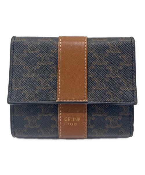 CELINE（セリーヌ）CELINE (セリーヌ) CELINE/スモールトリフォールドウォレット10D572BZ9の古着・服飾アイテム