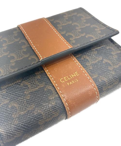 CELINE（セリーヌ）CELINE (セリーヌ) CELINE/スモールトリフォールドウォレット10D572BZ9の古着・服飾アイテム