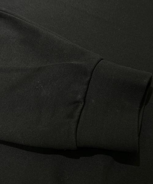 PRADA（プラダ）PRADA (プラダ) トライアングルロゴスウェットシャツ UJL30A ブラック サイズ:XSの古着・服飾アイテム