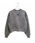 ALEXANDER WANG（アレキサンダー・ワン）の古着「Essential Terry Crew Sweatshirtエッセンシャル テリー クルー スウェットシャツ4CC3241518」｜グレー