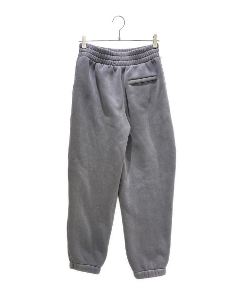 ALEXANDER WANG（アレキサンダー・ワン）ALEXANDER WANG (アレキサンダー・ワン) エッセンシャル ロゴテリースウェットパンツ グレー サイズ:XSの古着・服飾アイテム