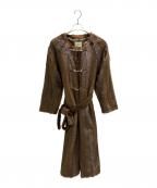 Ameriアメリ）の古着「フェイクファーコート01920720930」｜ブラウン