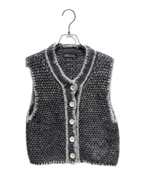 Vivienne Westwood（ヴィヴィアンウエストウッド）Vivienne Westwood (ヴィヴィアンウエストウッド) ラメニットベスト ネイビー サイズ:Mの古着・服飾アイテム