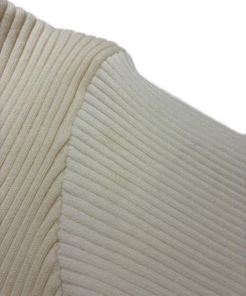 THE ROW（ザ ロウ）THE ROW (ザ ロウ) アシンメトリーリブニット アイボリー サイズ:Mの古着・服飾アイテム