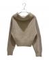 BRUNELLO CUCINELLI (ブルネロクチネリ) ラメ糸 クロップド ボリュームネック ニット プルオーバー　MBM756604P　 ベージュ サイズ:L：30000円