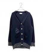 ALEXANDER McQUEENアレキサンダーマックイーン）の古着「カーディガン 807686Q1BBU4035」｜ネイビー