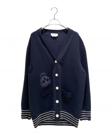 ALEXANDER McQUEEN(アレキサンダーマックイーン) カーディガン サイズXS レディース - グレー 長袖/ニット/ジップアップ ALEXANDER McQUEEN(アレキサンダーマックイーン) カーディガン サイズ