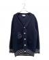 ALEXANDER McQUEEN（アレキサンダーマックイーン）の古着「カーディガン 807686Q1BBU4035」｜ネイビー
