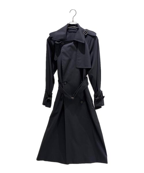 MaxMara（マックスマーラ）MaxMara (マックスマーラ) トレンチコート ネイビー サイズ:36の古着・服飾アイテム