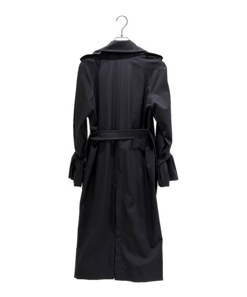 MaxMara（マックスマーラ）MaxMara (マックスマーラ) トレンチコート ネイビー サイズ:36の古着・服飾アイテム