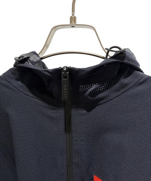 PRADA SPORTS（プラダスポーツ）PRADA SPORTS (プラダスポーツ) ショート丈ロゴナイロンジャケット ネイビー サイズ:Sの古着・服飾アイテム