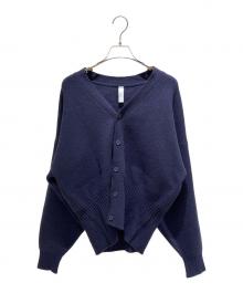 CFCL（シーエフシーエル）の古着「WOOL MILAN CARDIGAN　CF006KE125」｜ネイビー