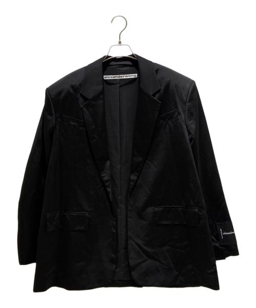 ALEXANDER WANG（アレキサンダー・ワン）ALEXANDER WANG (アレキサンダー・ワン) DRAPEY OVERSIZED BLAZER 1CC2232448 ブラック サイズ:XXSの古着・服飾アイテム