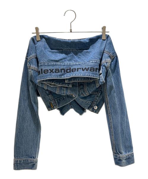ALEXANDER WANG（アレキサンダー・ワン）ALEXANDER WANG (アレキサンダー・ワン) Gジャンドッキングショートパンツ インディゴ サイズ:28の古着・服飾アイテム