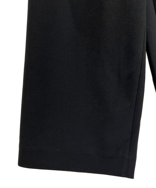 MaxMara（マックスマーラ）MaxMara (マックスマーラ) スリットワイドパンツ ブラック サイズ:38の古着・服飾アイテム