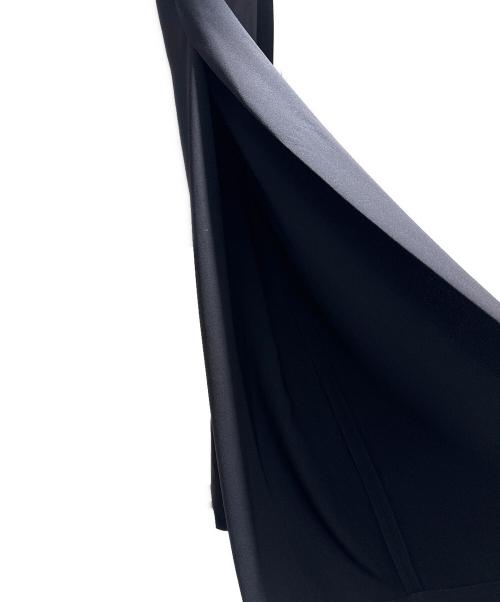 MaxMara（マックスマーラ）MaxMara (マックスマーラ) スリットワイドパンツ ブラック サイズ:38の古着・服飾アイテム