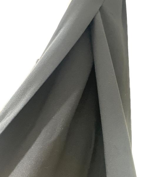 MaxMara（マックスマーラ）MaxMara (マックスマーラ) スリットワイドパンツ ブラック サイズ:38の古着・服飾アイテム