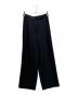 MaxMara（マックスマーラ）の古着「スリットワイドパンツ」｜ブラック