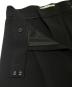 中古・古着 MaxMara (マックスマーラ) スリットワイドパンツ ブラック サイズ:38：20000円