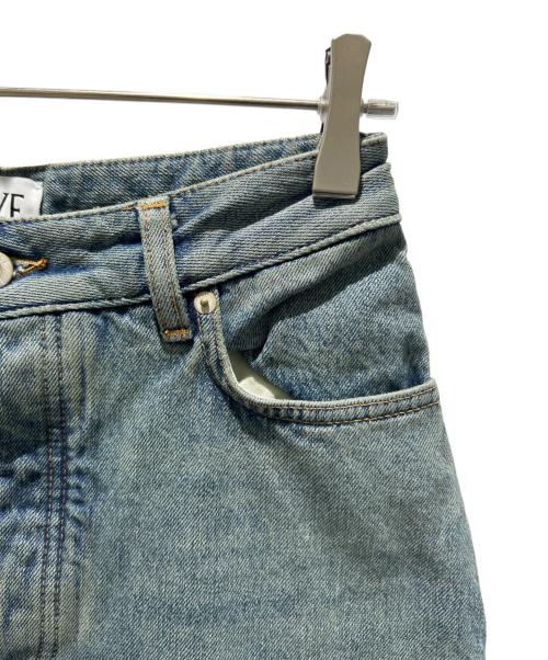 LOEWE（ロエベ）LOEWE (ロエベ) ハイウエスト ワイドパンツ インディゴ サイズ:38の古着・服飾アイテム