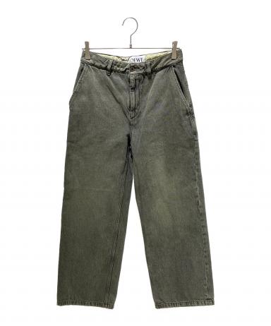 中古・古着通販】LOEWE (ロエベ) SUNA FUJITA デニムパンツ グレー