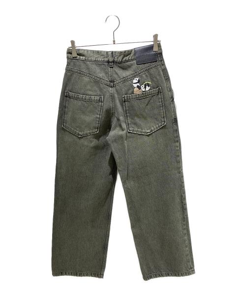 LOEWE（ロエベ）LOEWE (ロエベ) SUNA FUJITA デニムパンツ グレー サイズ:36の古着・服飾アイテム