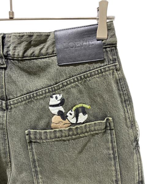 LOEWE（ロエベ）LOEWE (ロエベ) SUNA FUJITA デニムパンツ グレー サイズ:36の古着・服飾アイテム