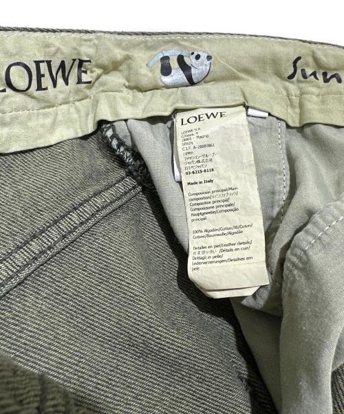 LOEWE（ロエベ）LOEWE (ロエベ) SUNA FUJITA デニムパンツ グレー サイズ:36の古着・服飾アイテム